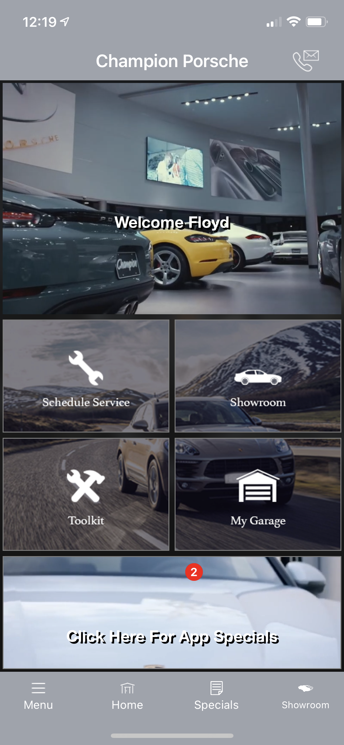 DealerApp Vantage - Car Dealer Mobile App Developers
