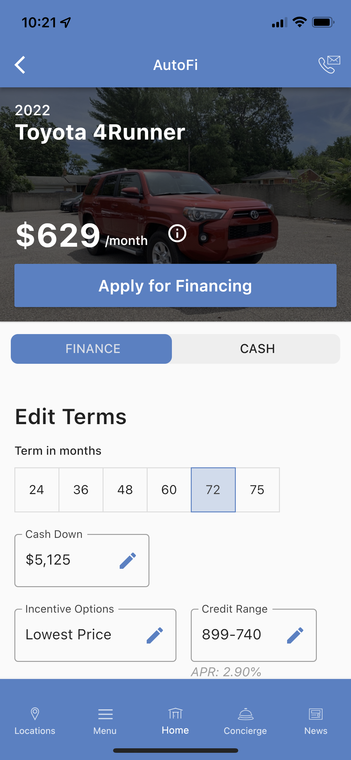DealerApp Vantage - Car Dealer Mobile App Developers